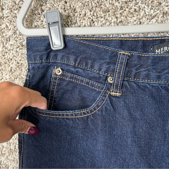 J. Crew Jeans Men’s 32x30 Mercantile Dark Wash Denim Straight Leg - Picture 2 of 7